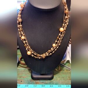 Premier Designs Faux Pearl Necklace